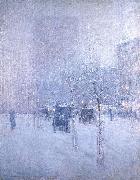 Childe Hassam Late Afternoon, New York, Winter Germany oil painting artist